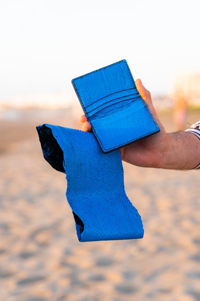 MERSKIN donne une seconde vie aux peaux de poisson dans l’industrie de la mode durable en Algérie | The Switchers